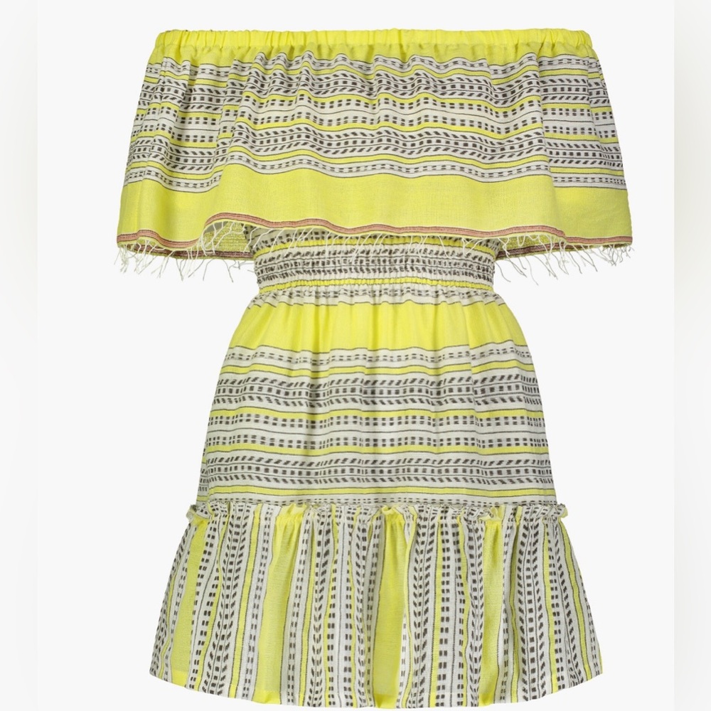 Lemlem Off -the-Shoulder Mini Dress